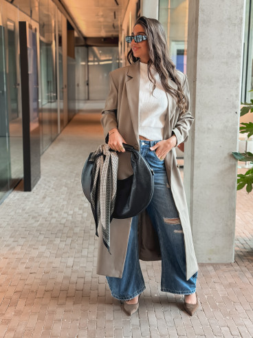 Sac en cuir Galina - Noir