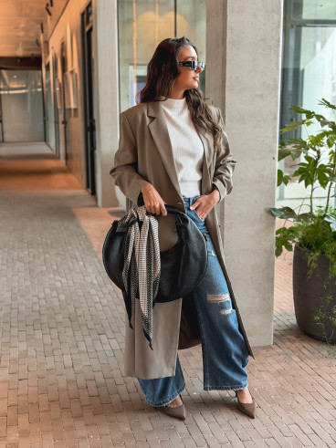 Sac en cuir Galina - Noir