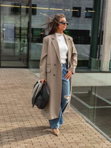 Sac en cuir Galina - Noir