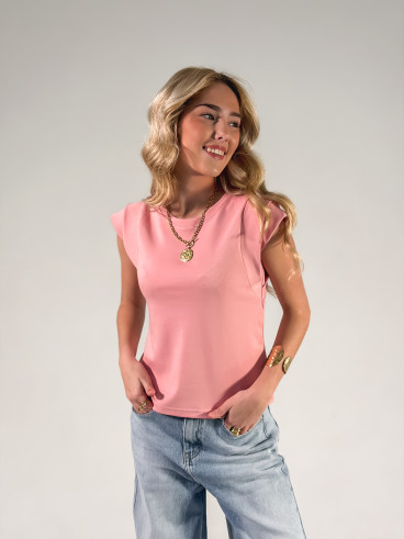 T-shirt Athènes - Rose