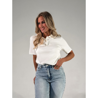 Polo Amaya - Blanc