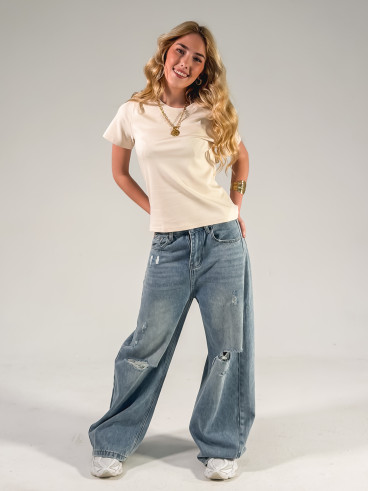 T-shirt Léontine - Beige