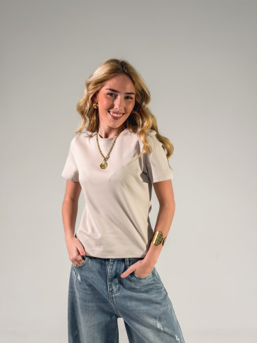 T-shirt Léontine - Greige