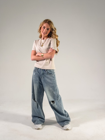 T-shirt Léontine - Greige