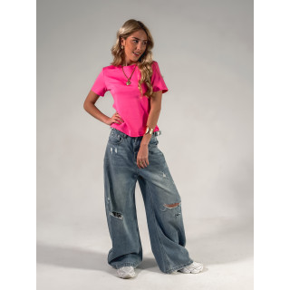 T-shirt Léontine - Fuschia