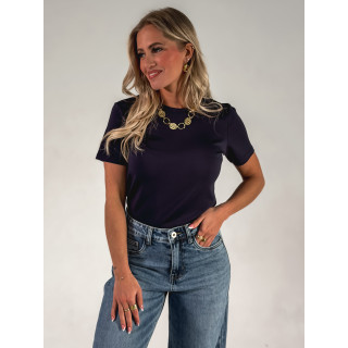 T-shirt Léontine - Bleu Marine