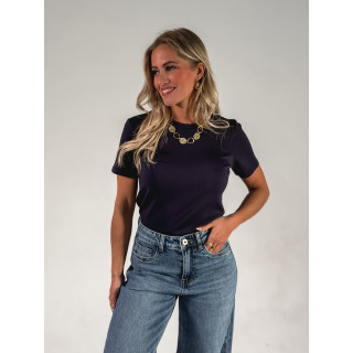 T-shirt Léontine - Bleu Marine