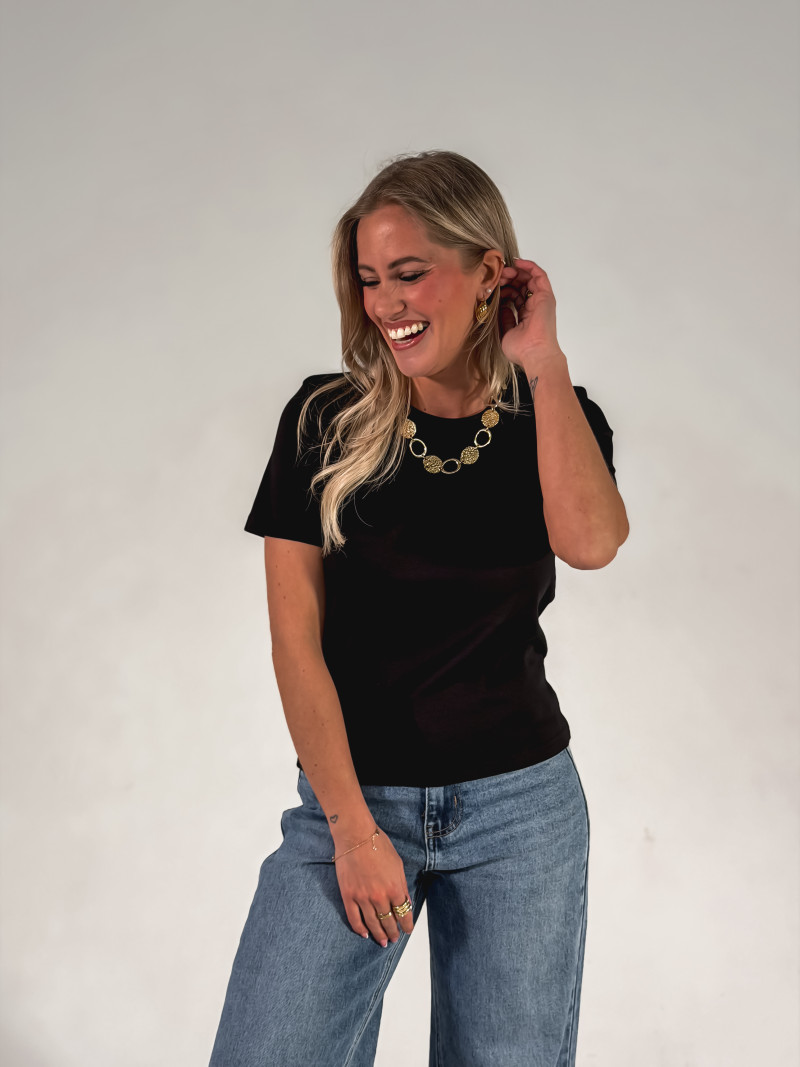 T-shirt Léontine - Noir