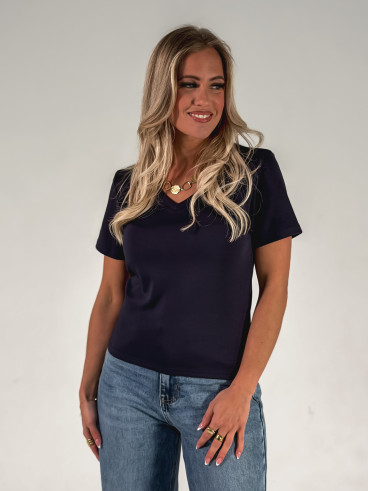 T-shirt Morgane - Bleu marine