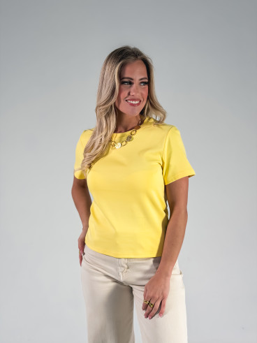 T-shirt Léontine - Jaune