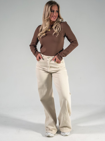 Blouse Celenya - Cacao