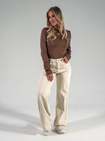 Blouse Celenya - Cacao