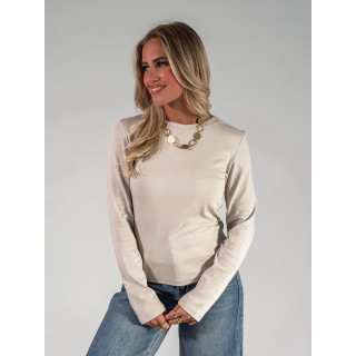 Blouse Celenya - Greige