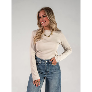 Blouse Celenya - Greige