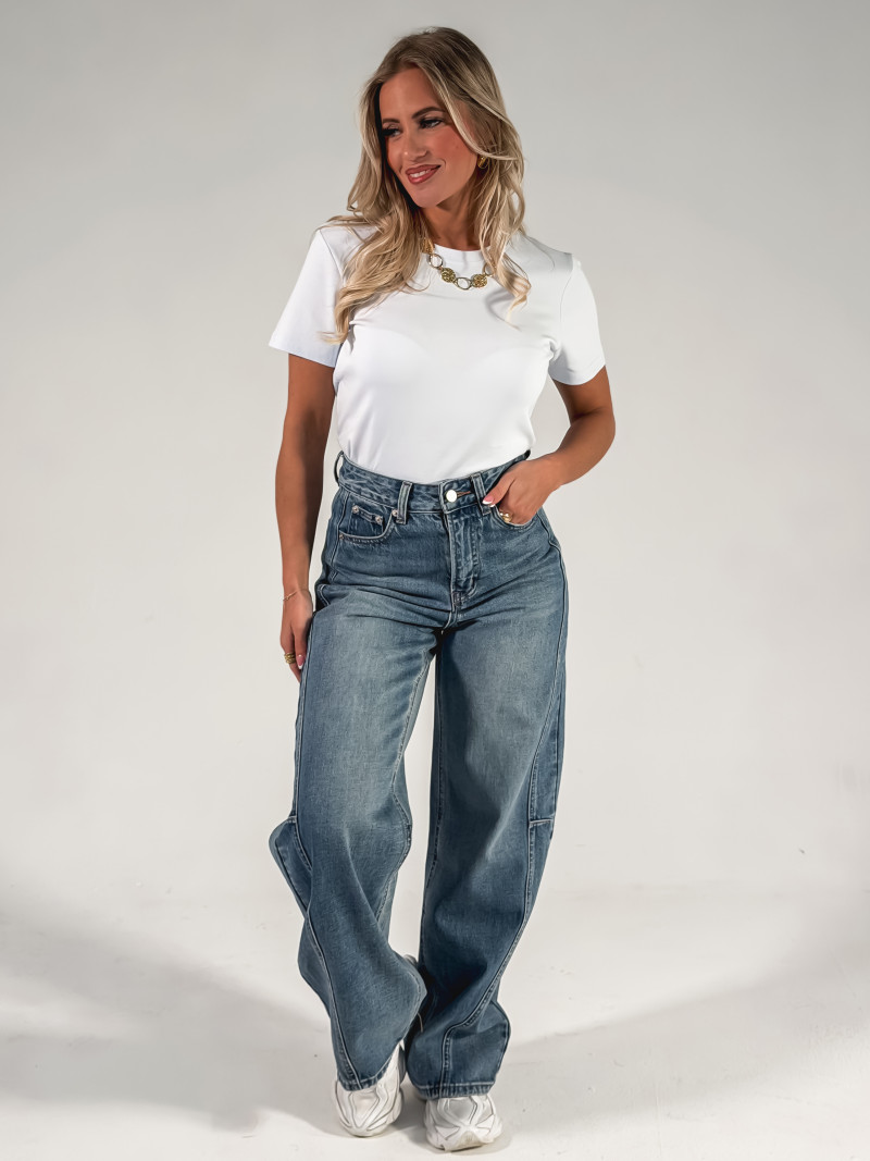 T-shirt Léontine - Bleu ciel