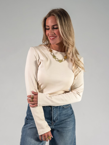 Blouse Celenya - Beige