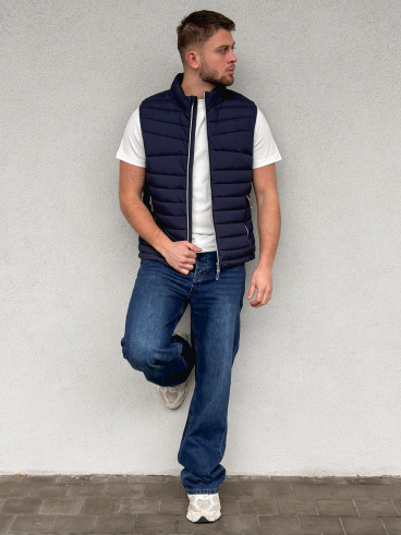 Doudoune sans manches Maximilien - Bleu marine