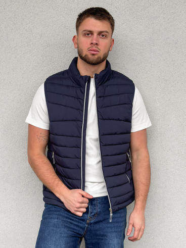 Doudoune sans manches Maximilien - Bleu marine