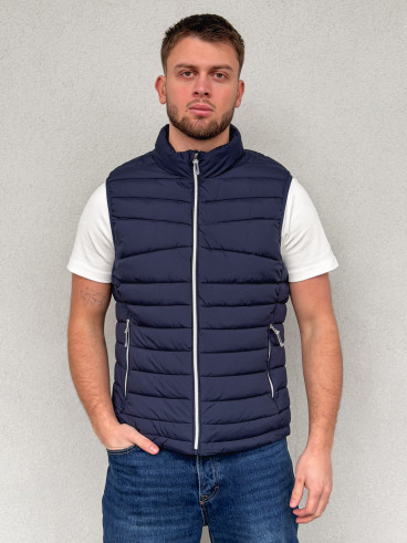 Doudoune sans manches Maximilien - Bleu marine