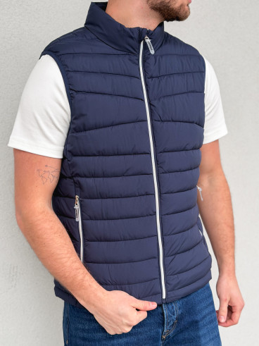 Doudoune sans manches Maximilien - Bleu marine