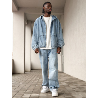 Veste en jeans John - Bleu