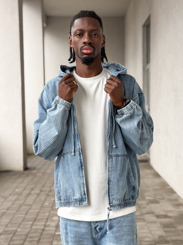 Veste en jeans John - Bleu