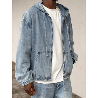Veste en jeans John - Bleu