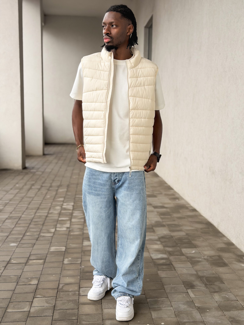 Doudoune sans manches Maximilien - Crème Doudoune sans manches Maximilien - Crème