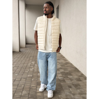 Doudoune sans manches Maximilien - Crème