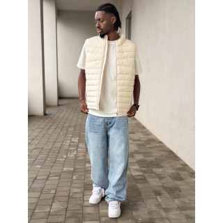 Doudoune sans manches Maximilien - Crème
