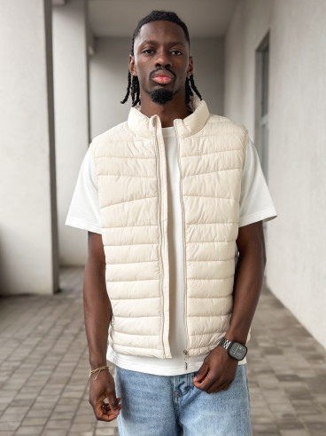 Doudoune sans manches Maximilien - Crème Doudoune sans manches Maximilien - Crème