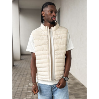Doudoune sans manches Maximilien - Crème