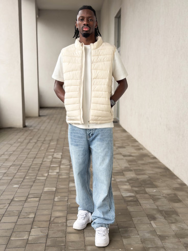 Doudoune sans manches Maximilien - Crème Doudoune sans manches Maximilien - Crème