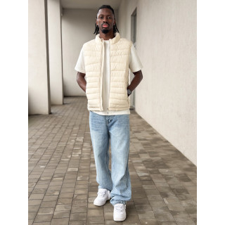 Doudoune sans manches Maximilien - Crème