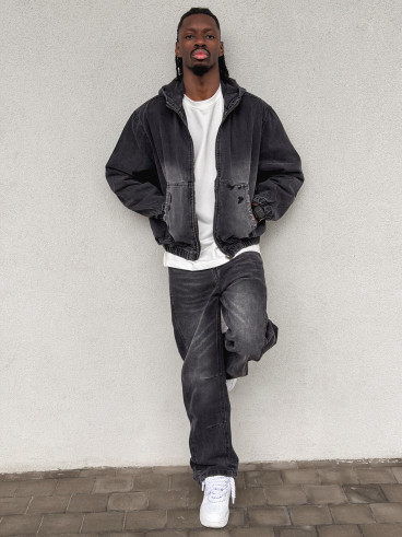 Ensemble en jeans Vincent - Gris foncé