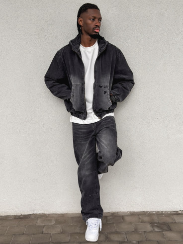 Ensemble en jeans Vincent - Gris foncé