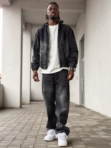 Ensemble en jeans Vincent - Gris foncé