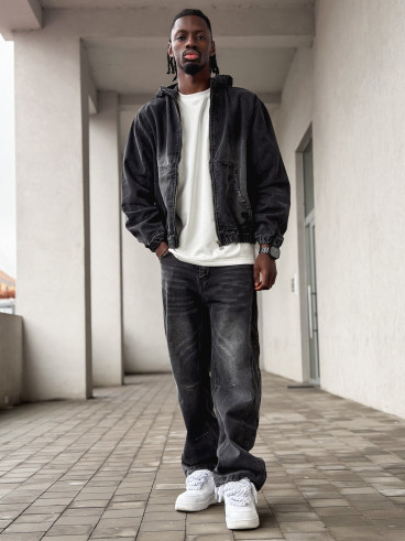 Ensemble en jeans Vincent - Gris foncé