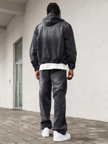 Ensemble en jeans Vincent - Gris foncé