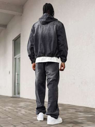 Ensemble en jeans Vincent - Gris foncé