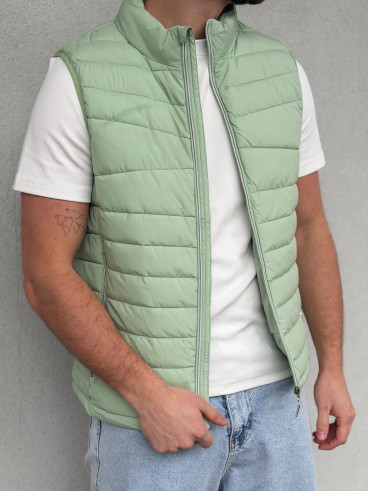 Doudoune sans manches Maximilien - Vert