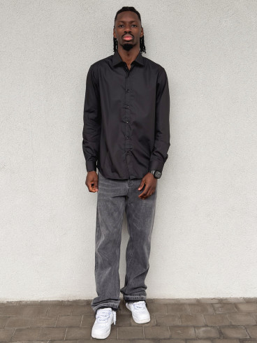 Chemise Nicolas - Noir