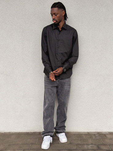 Chemise Nicolas - Noir