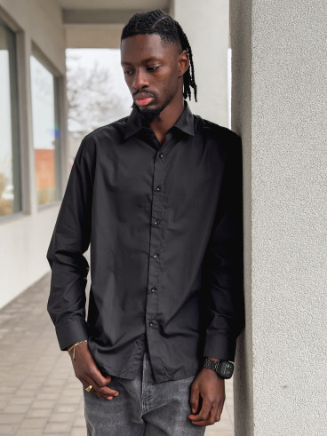 Chemise Nicolas - Noir