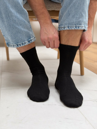 Chaussettes Robert - Noir