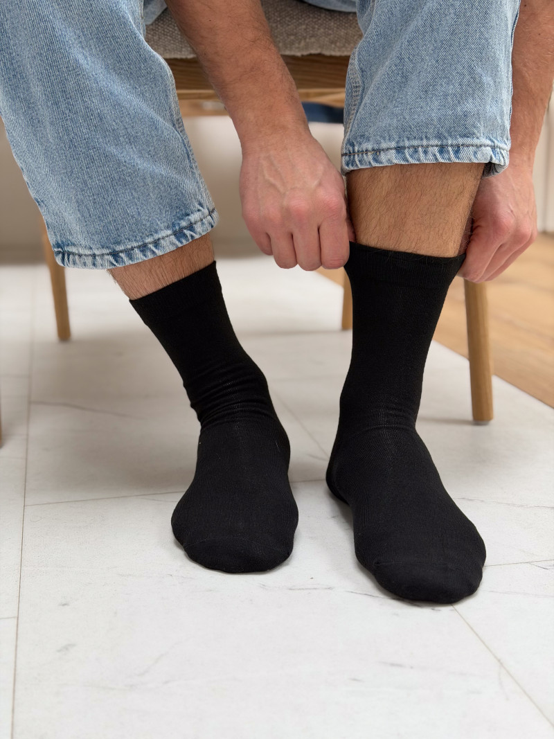 Chaussettes Robert - Noir Chaussettes Robert - Noir