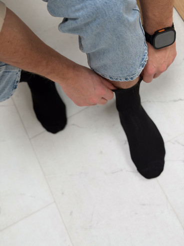 Chaussettes Robert - Noir Chaussettes Robert - Noir