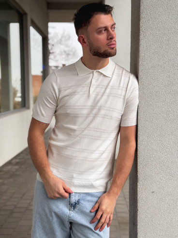 Polo Anthony - Blanc Polo Anthony - Blanc