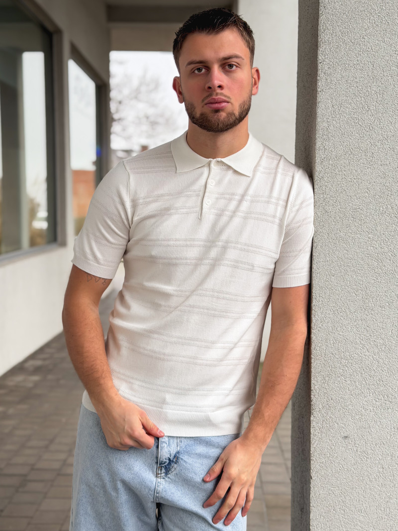 Polo Anthony - Blanc Polo Anthony - Blanc
