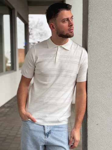 Polo Anthony - Blanc Polo Anthony - Blanc